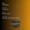 Aatish Earthen Planter
