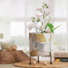 Anika Flora Planter With Stand - Two Piece set