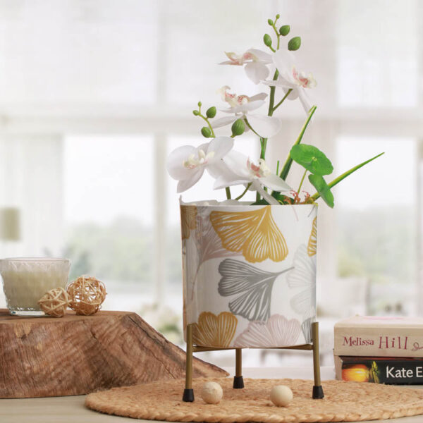Anika Flora Planter With Stand - Two Piece set Anika Flora Planter With Stand - Two Piece set