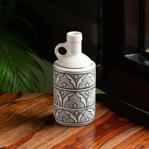 'Arabian Nights' Hand-Painted Ceramic Vase 'Arabian Nights' Hand-Painted Ceramic Vase