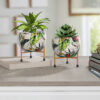 Arrta Handcrafted Planter With Stand - Four Piece Set