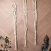 Cosette Macrame Planter - Set Of Three