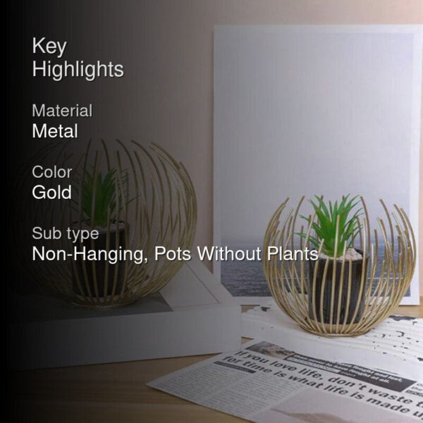 Crown Wrap Planter With Faux Plant - Set Of Two Crown Wrap Planter With Faux Plant - Set Of Two
