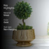 Forgea Metal Planter