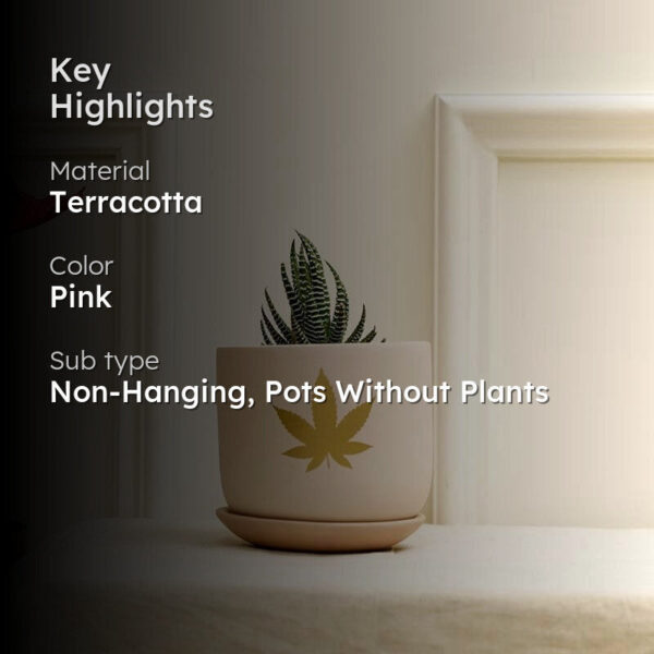 Gold Leaf Planter Gold Leaf Planter