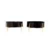 Gouyen Gaya Planter (Black) - Set Of Two