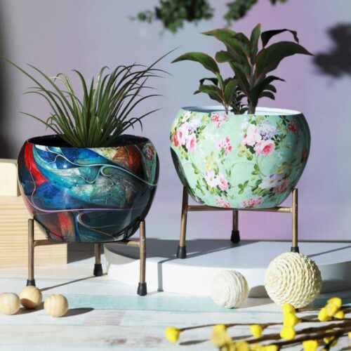 Heaven Blush Planter - Set Of Two