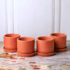 Lark Terracotta Planter - Set Of Four