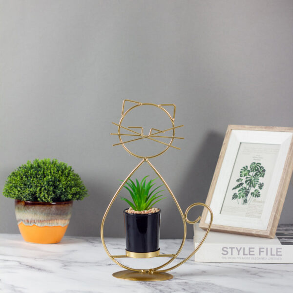Meow Metal Planter Meow Metal Planter