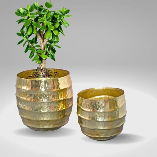 Moha Iron Planter - Gold Moha Iron Planter - Gold