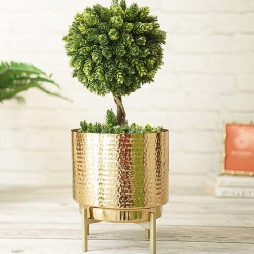Nicolette Metal Planter - Set Of Two