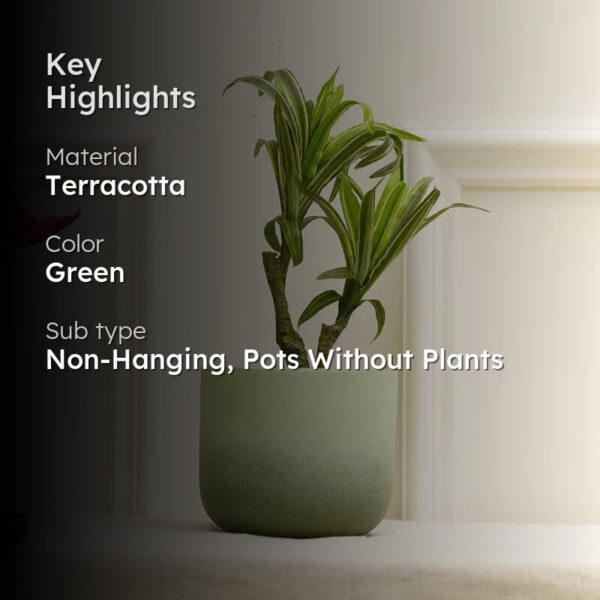 Ombresque Planter - Green Ombresque Planter - Green