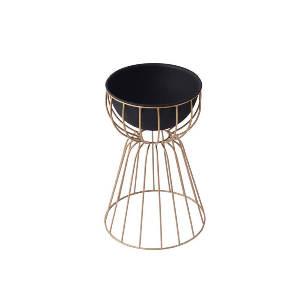 Tejasvi Floor Planter (Black) - Medium Tejasvi Floor Planter (Black) - Medium