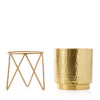 Teodora Hammered Planter - Gold