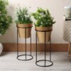 Tiyara Floor Planter - Set Of Two