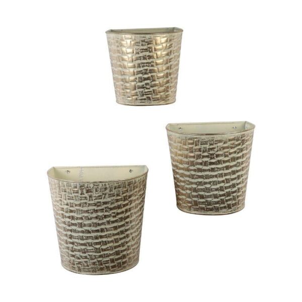 Virika Vasa Planter (White) - Set Of Three Virika Vasa Planter (White) - Set Of Three