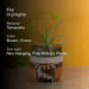 Vista Earthen Planter