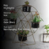 Wheel Fun Planter - Black