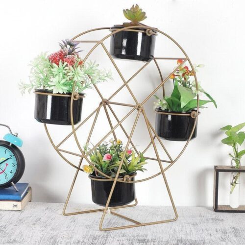 Wheel Fun Planter - Black