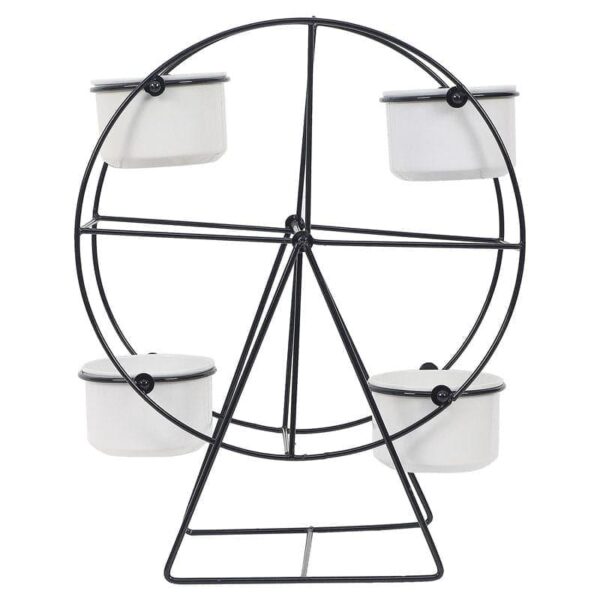 Wheel Fun Planter - White Wheel Fun Planter - White