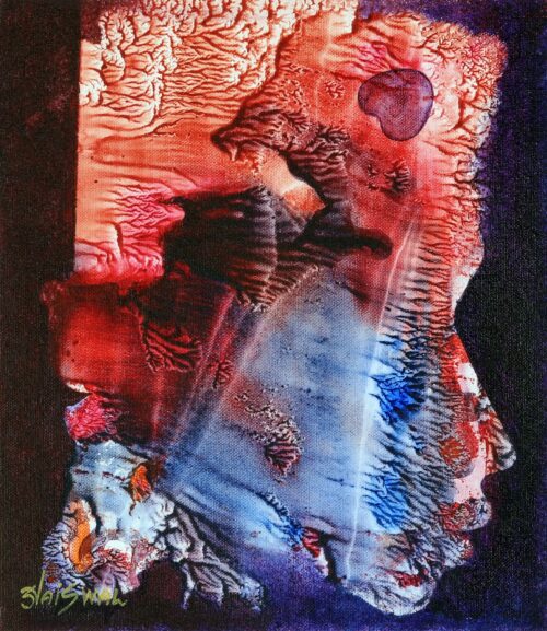 Abstract Acrylic Painting on Canvas, 'Dreamland' Abstract Acrylic Painting on Canvas, 'Dreamland'